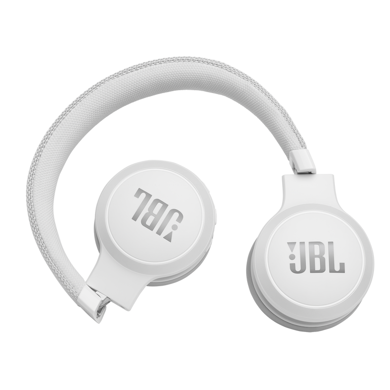 JBL LIVE 400BT - White - Your Sound, Unplugged - Detailshot 2 image number null